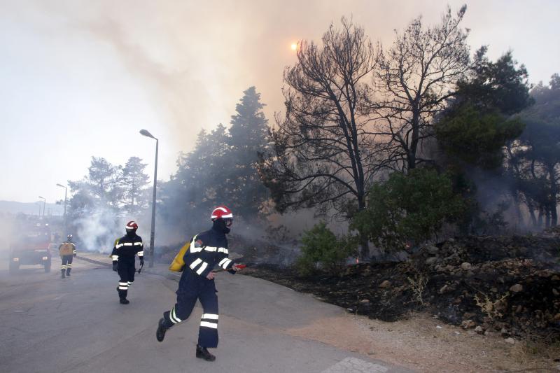 Požar na Plovaniji 11. kolovoza 2013. Foto: Željko Mršić/PIXSELL Požar na Plovaniji 11. kolovoza 2013. Foto: Željko Mršić/PIXSELL