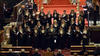 Obljetnički koncert HPGD Zoranić u katedrali, foto: I. Perinčić