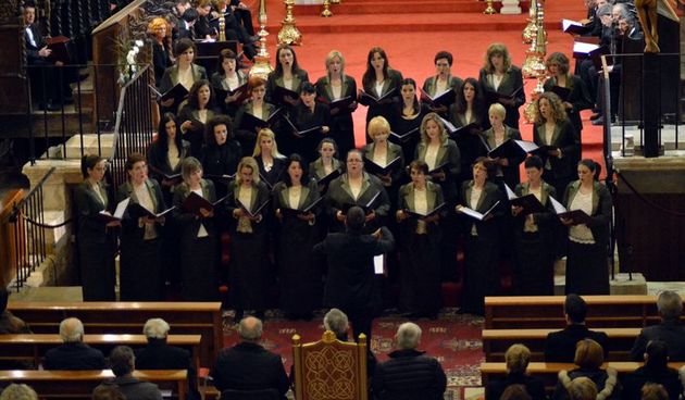 Obljetnički koncert HPGD Zoranić u katedrali, foto: I. Perinčić