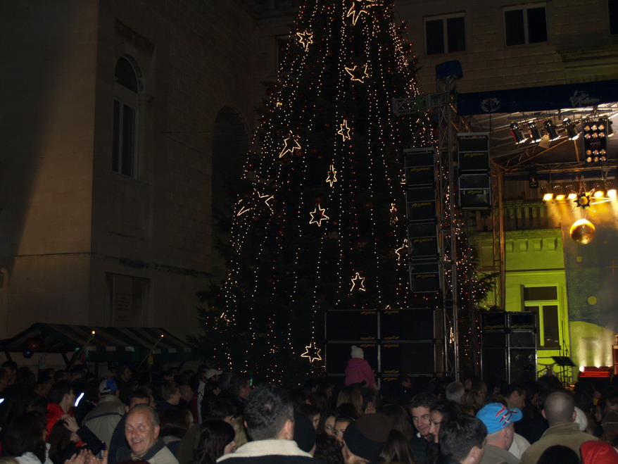 Docek 2008. na Narodnom trgu Docek 2008. na Narodnom trgu