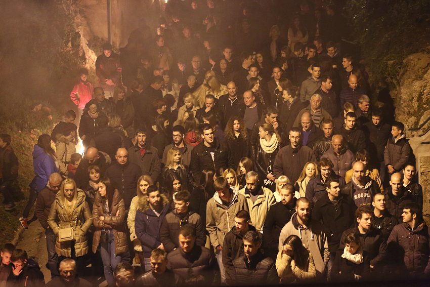 Bibinje: Održana tradicionalna procesija Velikog Petka. Foto: Leo Banić
