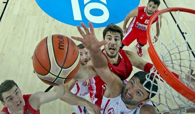 10.09.2015., Arena Zagreb, Zagreb – EuroBasket 2015., skupina C, 05. kolo, Gruzija – Hrvatska. Photo: Sanjin Strukic/PIXSELL
