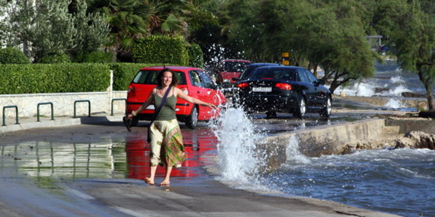 Tramontana u Diklu 18. srpnja 2009, Foto: Mladen Malik