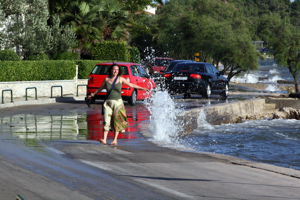 Tramontana u Diklu 18. srpnja 2009, Foto: Mladen Malik