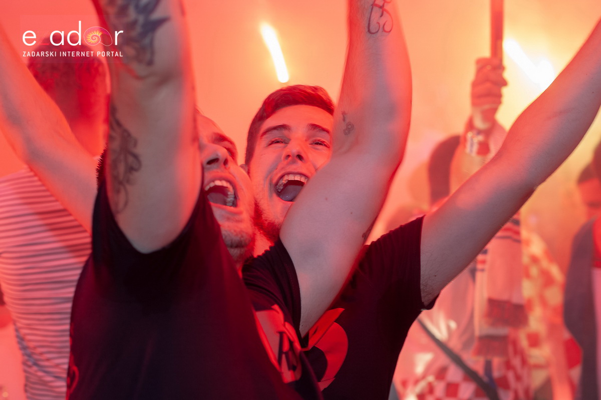 Zadar je gorio: Velika fešta nakon plasmana Vatrenih u polufinale Svjetskog prvenstva