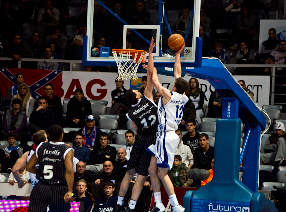 NLB liga: KK Zadar – KK Partizan 91-88, Foto: Mateo Smolic-Rocak