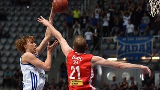 Dvorana Krešimir Ćosić: 5. kolo A-1 lige za prvaka: KK Zadar – KK Cedevita 57-67. Photo: Dino Stanin/PIXSELL
