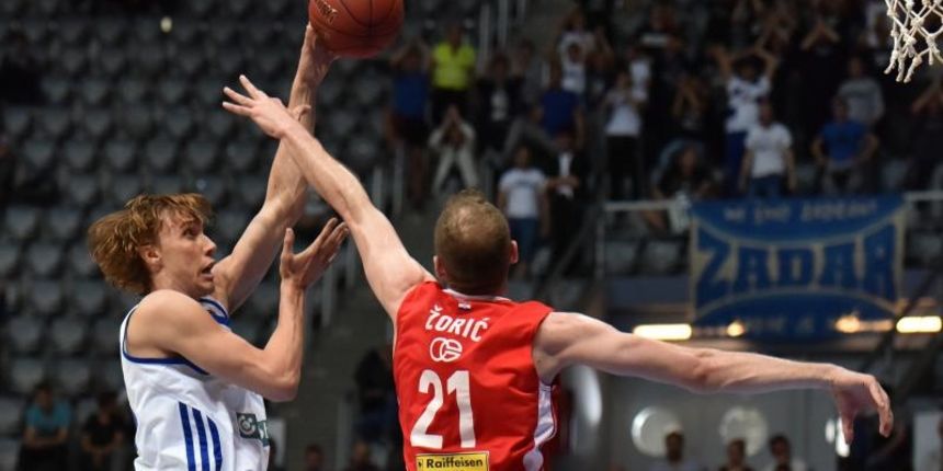 Dvorana Krešimir Ćosić: 5. kolo A-1 lige za prvaka: KK Zadar – KK Cedevita 57-67. Photo: Dino Stanin/PIXSELL