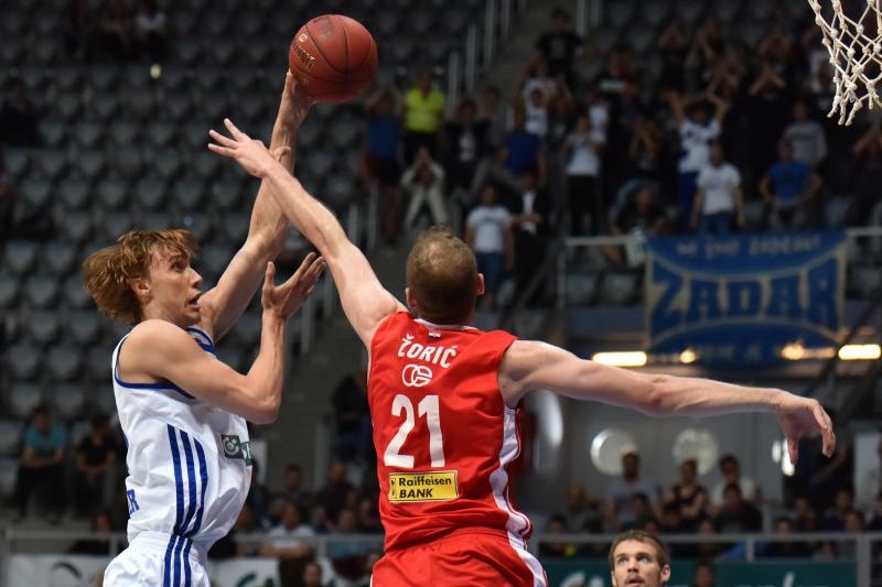 Dvorana Krešimir Ćosić: 5. kolo A-1 lige za prvaka: KK Zadar – KK Cedevita 57-67. Photo: Dino Stanin/PIXSELL