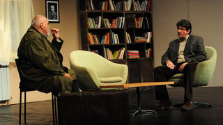 Zadar, 19.10.2012. snimio: Nenad Marčev
komedija
D. Kovačević: PROFESIONALAC ili Tužna komedija po Luki,
Kazališna družina ”Glumci u Zagvozdu” &
SATIRIČKO KAZALIŠTE KEREMPUH
redatelj: Bogdan Diklić
igraju: D. Ljuština, V. Mlikota,
A. Zadar, 19.10.2012. snimio: Nenad Marčev
komedija
D. Kovačević: PROFESIONALAC ili Tužna komedija po Luki,
Kazališna družina ”Glumci u Zagvozdu” &
SATIRIČKO KAZALIŠTE KEREMPUH
redatelj: Bogdan Diklić
igraju: D. Ljuština, V. Mlikota,
A.