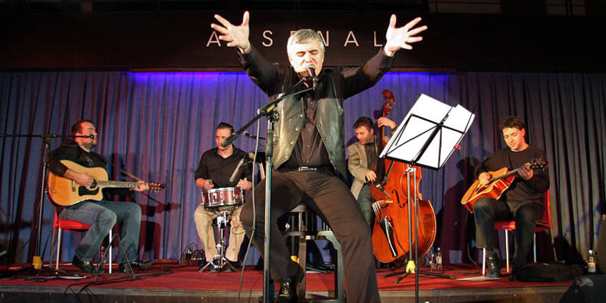 Zoran Predin i Gypsy Swing Band (foto: Marin Gospić)