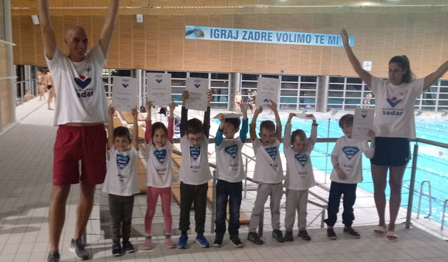 PK Zadar, obuka neplivača