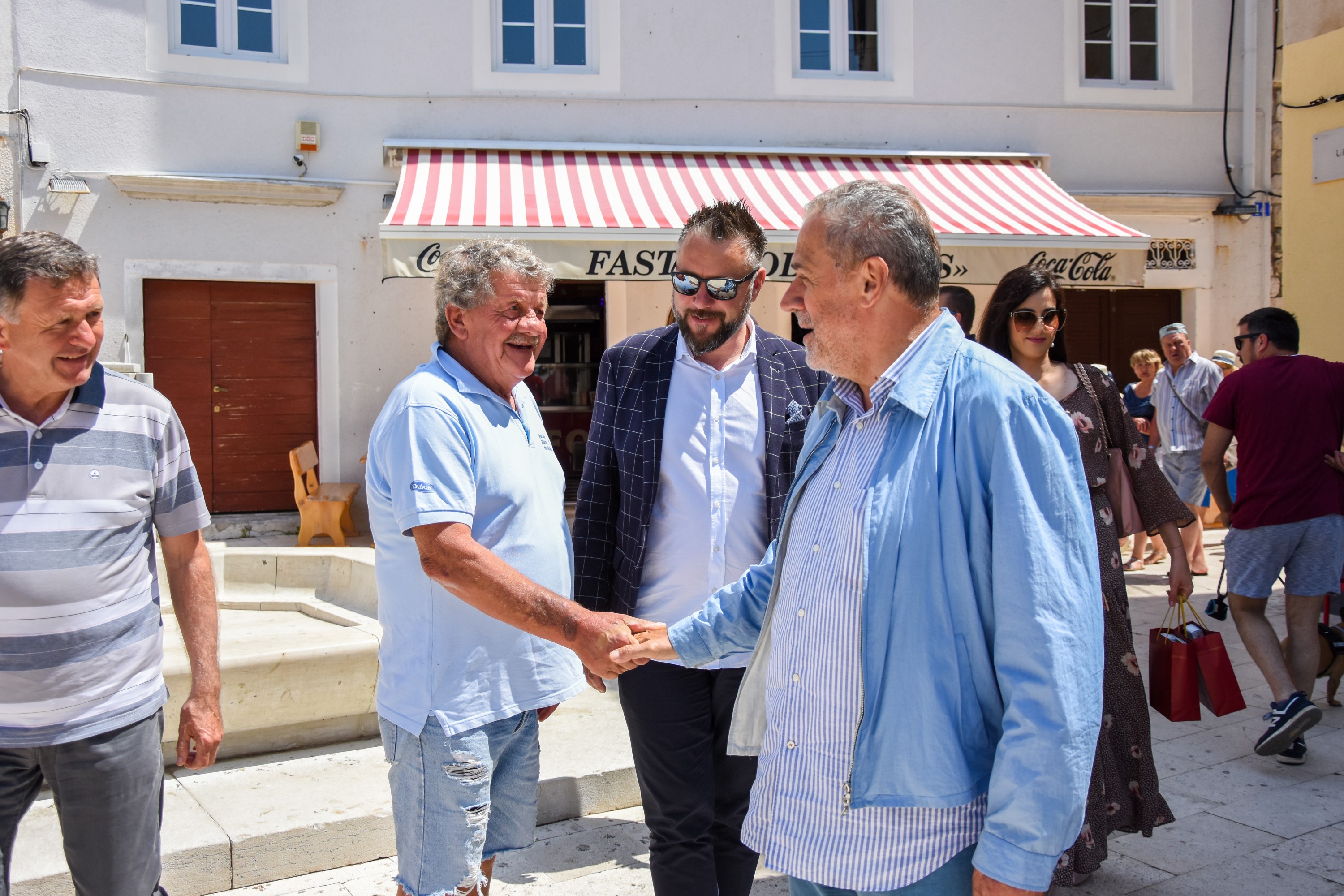 Gradonačelnik Grada Zagreba Milan Bandić na Pagu