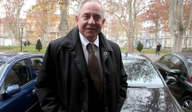 Ivo Sanader dolazi na Zupanijski sud na rociste u slucaju Planska. Photo: Patrik Macek/PIXSELL