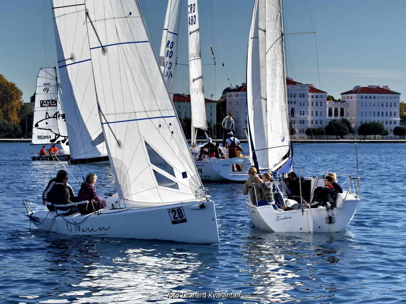 Zadarska Koka 2016. gledana s mora. Foto: Leonard Kvarantan Zadarska Koka 2016. gledana s mora. Foto: Leonard Kvarantan