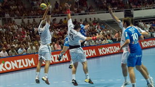 Zadar: Hrvatska-Slovacka 34-21, Foto: Sasa Cuka