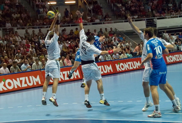 Zadar: Hrvatska-Slovacka 34-21, Foto: Sasa Cuka