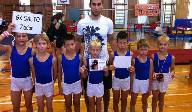 Gimnastičari GK Salto u Šibeniku