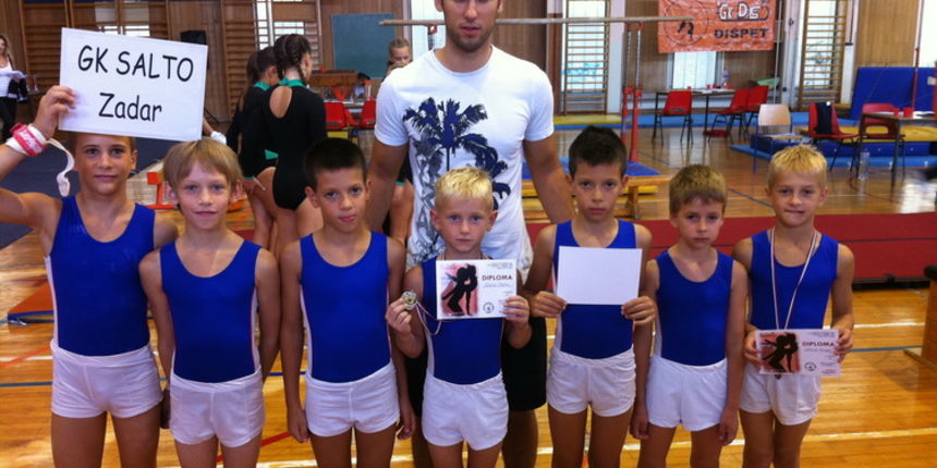 Gimnastičari GK Salto u Šibeniku