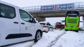 Lančani sudar autobusa i pet automobila kod Gospića