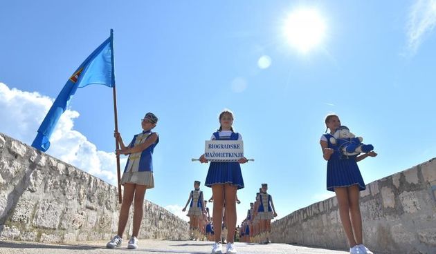 Odrzana je drzavna smotra mazoretkinja u organizaciji Hrvatskog mazoret saveza. Photo: Dino Stanin/PIXSELL