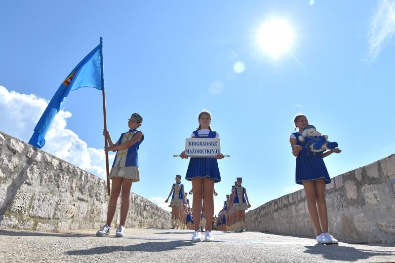 Odrzana je drzavna smotra mazoretkinja u organizaciji Hrvatskog mazoret saveza. Photo: Dino Stanin/PIXSELL Odrzana je drzavna smotra mazoretkinja u organizaciji Hrvatskog mazoret saveza. Photo: Dino Stanin/PIXSELL