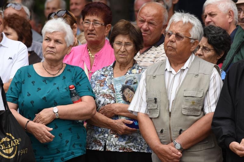 Srb: Polaganjem vijenaca obilježena obljetnica Dana ustanka naroda Like, Photo: Dino Stanin/PIXSELL