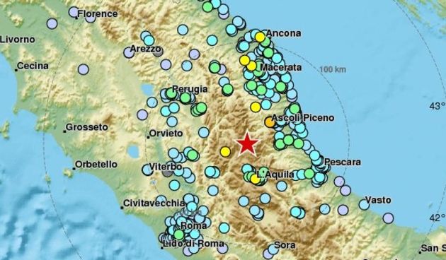Potres 5,4 u središnjoj Italiji