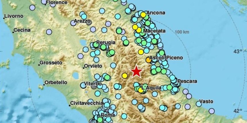 Potres 5,4 u središnjoj Italiji