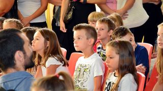 Prvi dan škole u OŠ Stanovi  ; foto Iva Perinčić