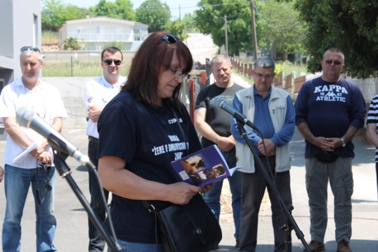 Jedan od heroja obrane Zadra u Domovinskom ratu, hrvatski branitelj, Ante Rudan dobio je danas svoju ulicu na Bilom brigu u MO Plovanija, foto: Grad Zadar