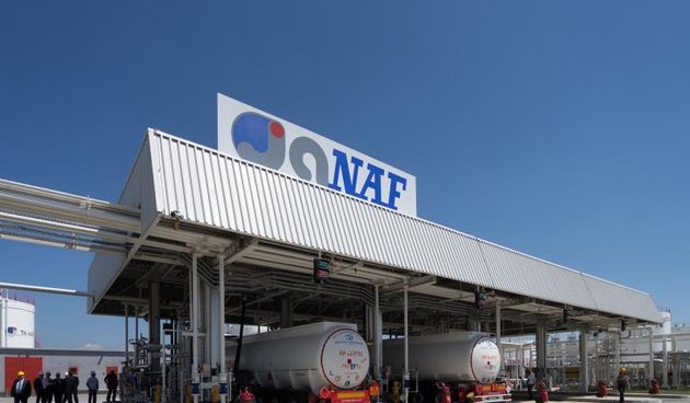 07.07.2014., Zagreb – Ministar gospodarstva Ivan Vrdoljak u nazocnosti ministrice graditeljstva i prostornog uredjenja Anke Mrak Taritas, pustio je u pogon obnovljen i moderniziran JANAF-ov Terminal Zitnjak. Pogon i spremnici unutar Terminala Zitnjak. Pho