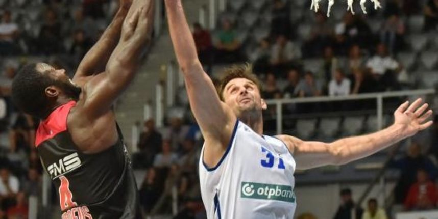 24.09.2015., Zadar – Zadar Dogus Basketball Tournament, KK Zadar – Olympiakos. Patric Young Photo: Dino Stanin/PIXSELL