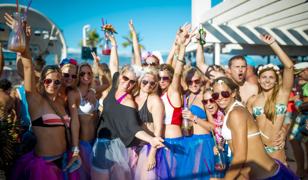 party, zrce, aquarius klub