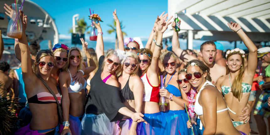 party, zrce, aquarius klub