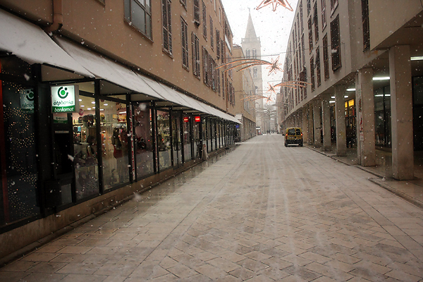Snijeg u Zadru, 17. prosinca 2009, Foto: Saša Čuka