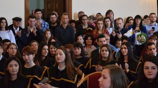 Promocija magistara u Svečanoj dvorani Sveučilišta u Zadru Promocija magistara u Svečanoj dvorani Sveučilišta u Zadru