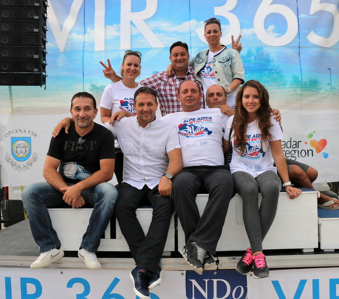 Plaža Jadro u Viru: Finalni dan posljednje utrke Alpe Adria Jet Ski Toura 2016. Foto: Kažimir Škrbić/Virski list