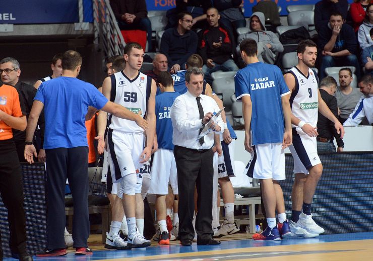 ABA liga, 15. kolo: KK Zadar – KK Budućnost Voli 78-76