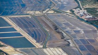 Solana Pag iz ptičje perspektive, foto: Dino Stanin/PIXSELL Solana Pag iz ptičje perspektive, foto: Dino Stanin/PIXSELL