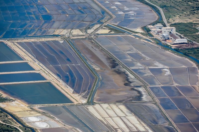 Solana Pag iz ptičje perspektive, foto: Dino Stanin/PIXSELL Solana Pag iz ptičje perspektive, foto: Dino Stanin/PIXSELL