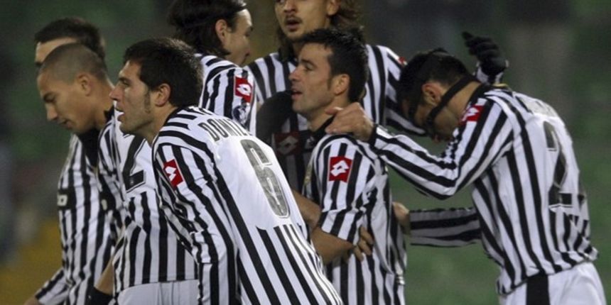 Slavlje nogometaša Udinesea (Foto:Reuters@daylife.com)