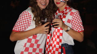 Bibinje: Navijanje za Vatrene i fešta nakon pobjede nad Engleskom