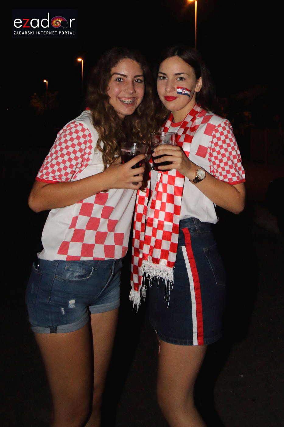 Bibinje: Navijanje za Vatrene i fešta nakon pobjede nad Engleskom