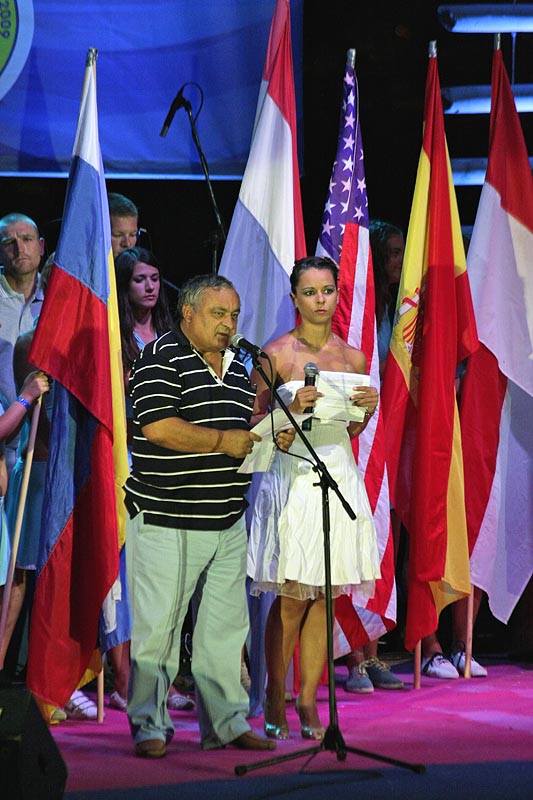 Otvaranje EP klase 49er u uvali Jazine (foto: Marin Gospić)