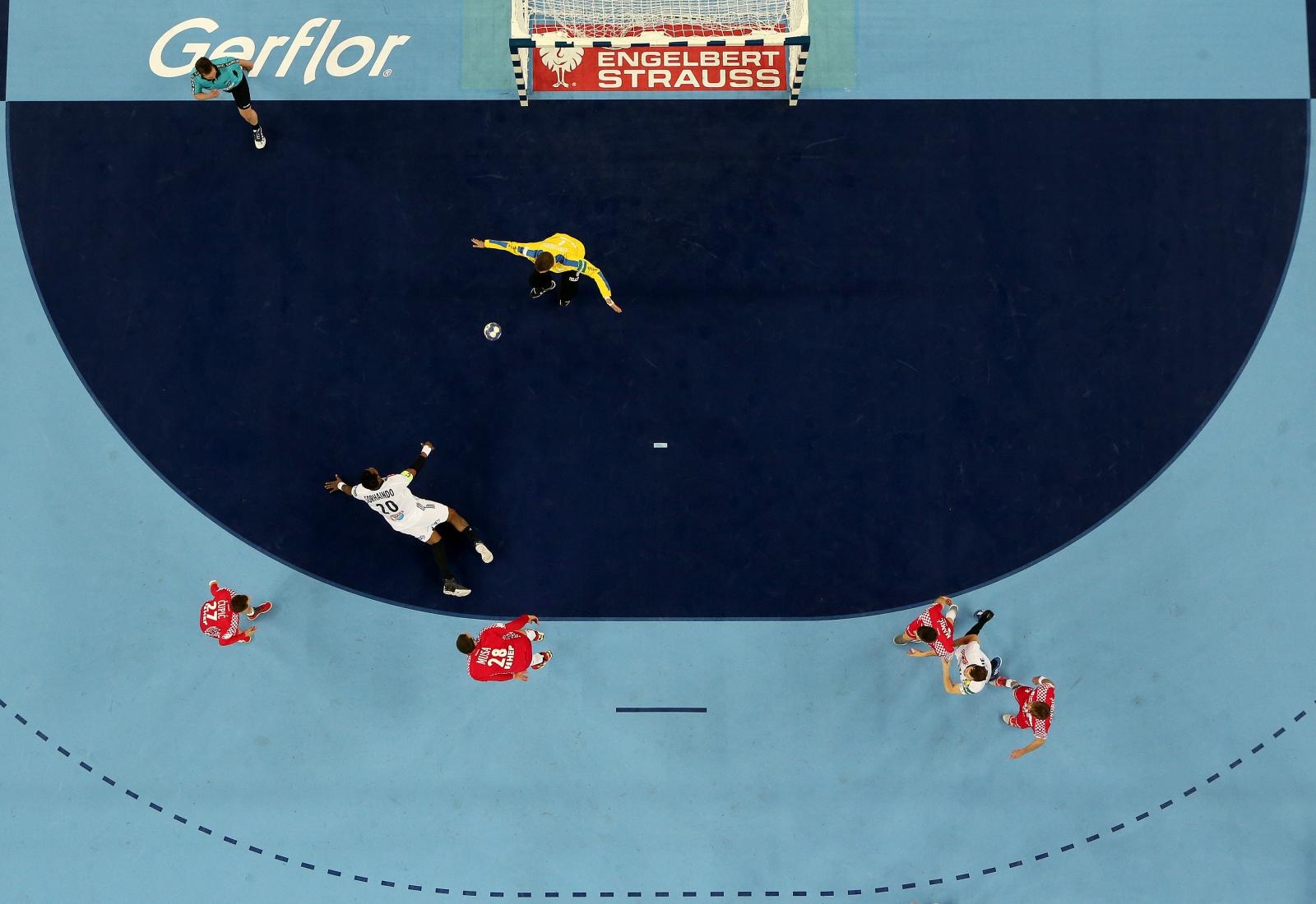 Arena, Zagreb – Europsko rukometno prvenstvo, skupina I, 3. kolo, Hrvatska – Fancuska Arena, Zagreb – Europsko rukometno prvenstvo, skupina I, 3. kolo, Hrvatska – Fancuska