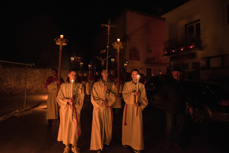 Biograd: procesija na Veliki petak, foto- V. Pesic Biograd: procesija na Veliki petak, foto- V. Pesic