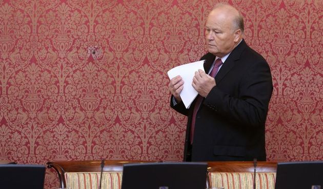 14.11.2013., Zagreb – Vlada RH je na danasnjoj sjednici raspravljala o rebalansu proracuna za 2013. godinu i proracunu za 2014. Slavko Linic. Photo: Patrik Macek/PIXSELL