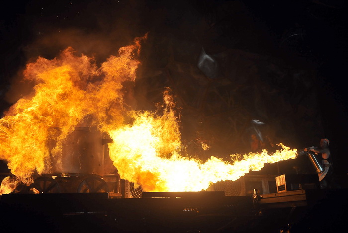 Zagreb, 081111.
Arena, koncert njemacke metal rock grupe Rammstein iz Berlina.
Foto: Bruno Konjevic / CROPIX Zagreb, 081111.
Arena, koncert njemacke metal rock grupe Rammstein iz Berlina.
Foto: Bruno Konjevic / CROPIX
