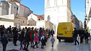 Djed Božićnjak iz Laponije stigao na Forum- poštom!